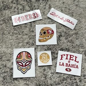San Francisco 49ers - Fiel a La Bahia - Mexico City Sticker Pack